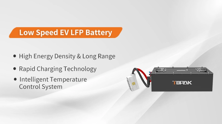 Low Speed EV LiFePO4 Battery