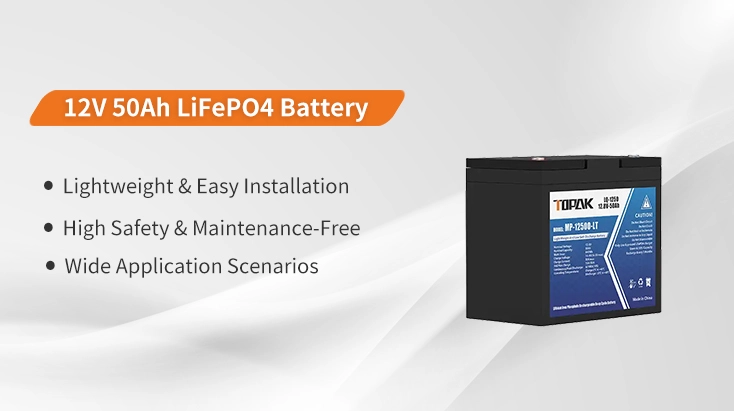 LiFePO4 12V 50Ah battery LiFePO4 12V 50Ah battery