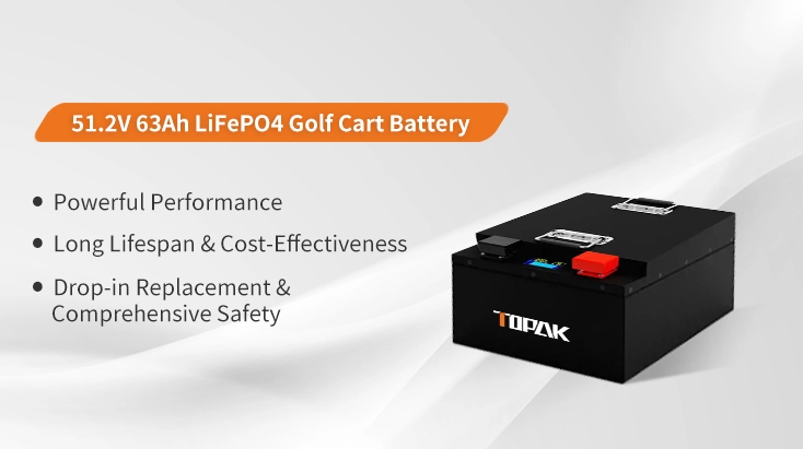 51.2V 63Ah 100A Golf Cart LiFePO4 Battery 51.2V 63Ah 100A Golf Cart LiFePO4 Battery