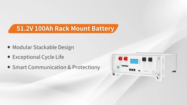 51.2V 100Ah Rack Mount Battery