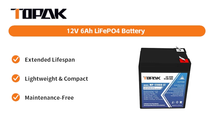 12V 6Ah LiFePO4 Battery 12V 6Ah LiFePO4 Battery