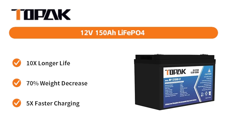12V 150Ah LiFePO4