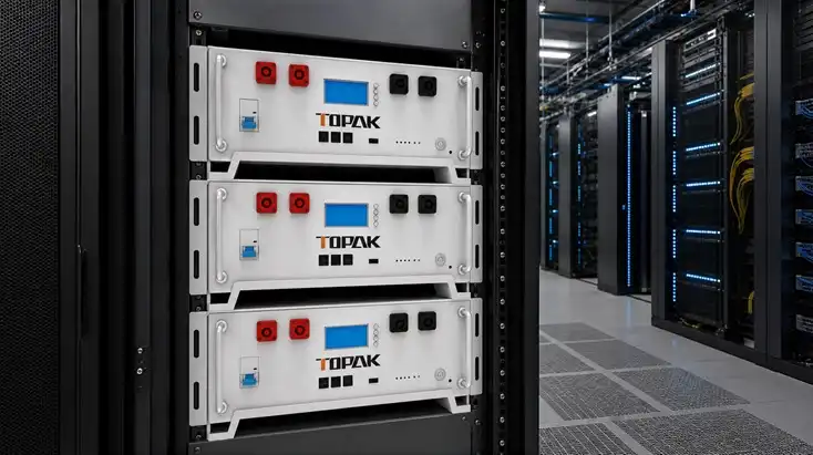 51.2v Rack Mount Lithium Battery for Critical Power Continuity