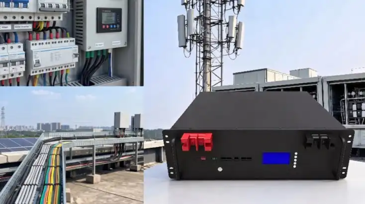 Base Station Battery for Hybrid Solar and Grid Telecom Systems