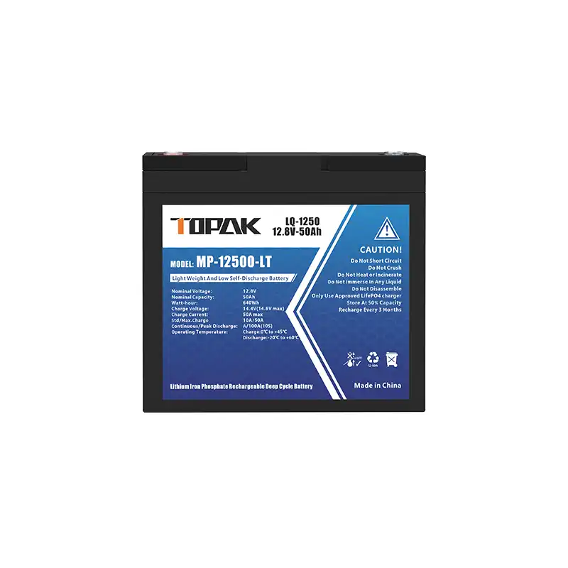 lithium battery lifepo4 12v 50ah​