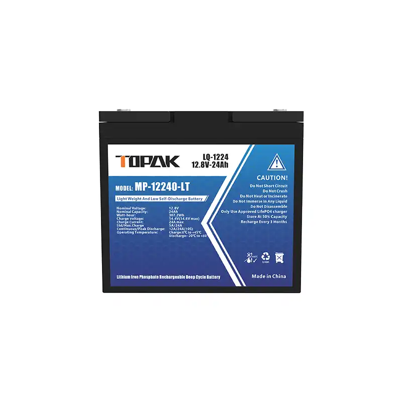 12V 24Ah LiFePO4 Battery