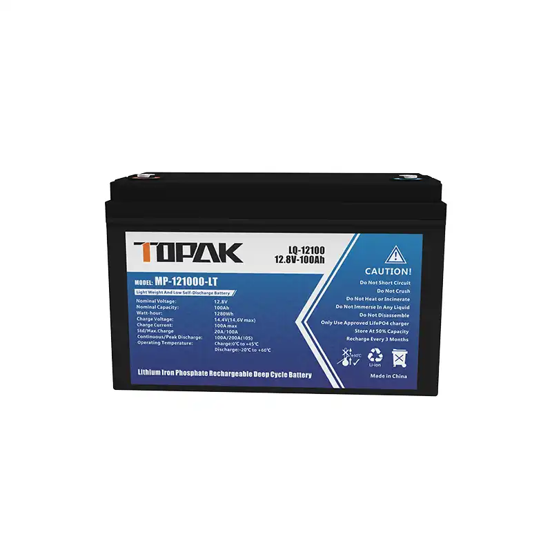 12V 100Ah Model A LiFePO4 Battery